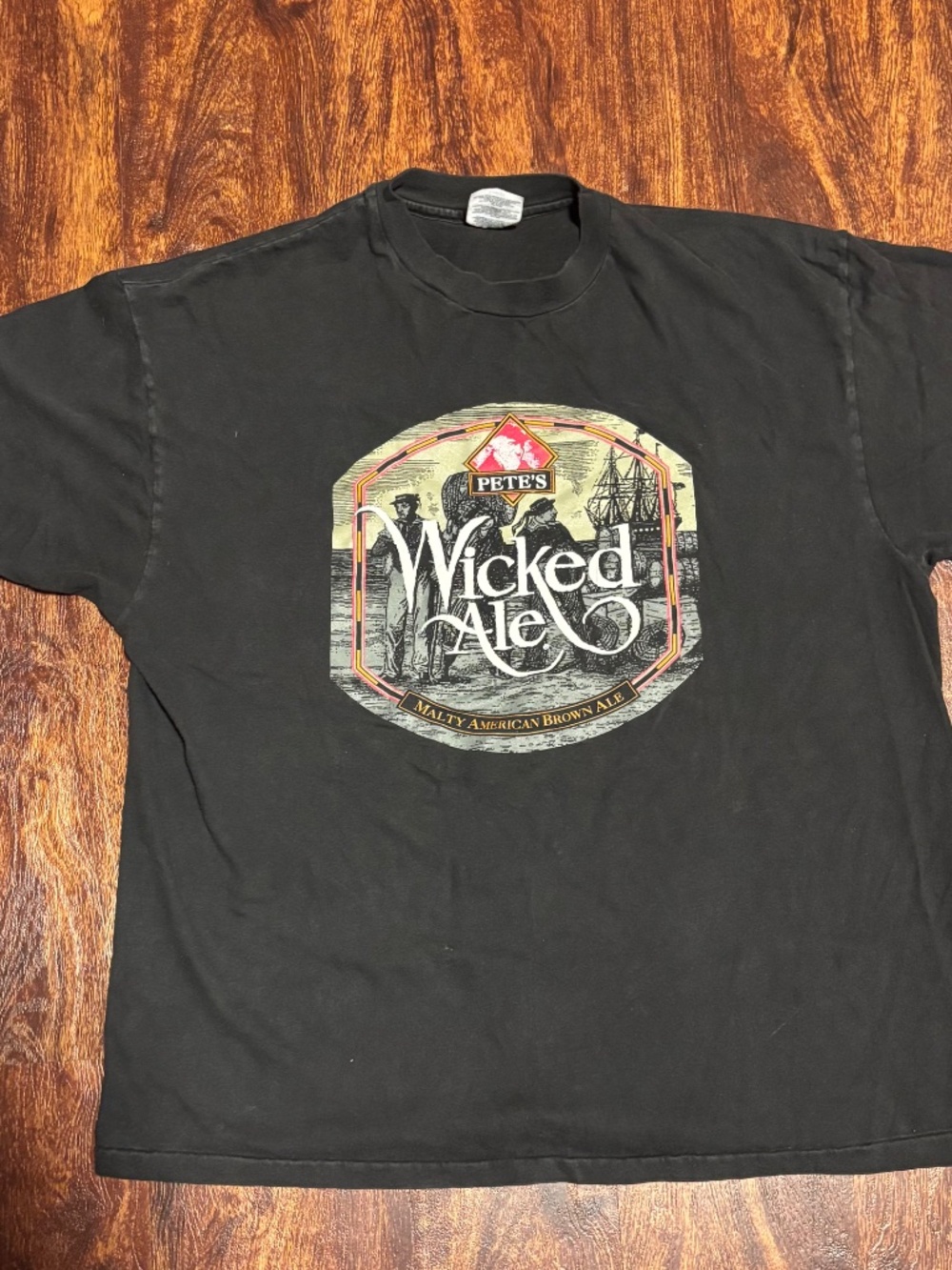 Vintage "Petes Wicked Ale" Graphic T Shirt
